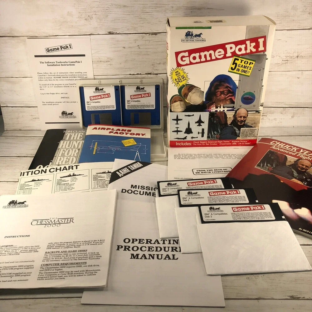 The Software Toolworks vintage game